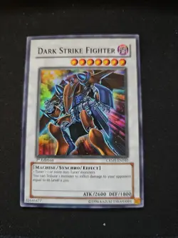 Yugioh Dark Strike Fighter CRMS-EN040 Super Rare 1st Ed NM - Image 1
