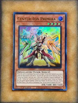 Yugioh Centur-Ion Primera VASM-EN016 Ultra Rare 1st Ed NM - Image 1