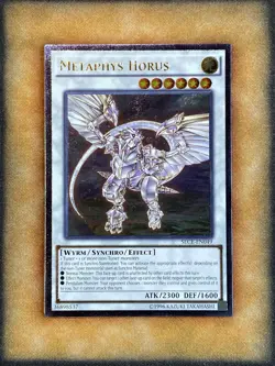 Yugioh Metaphys Horus SECE-EN049 Ultimate Rare NM - Image 1