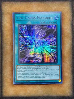Yugioh Time-Tearing Morganite MP24-EN088 Secret Rare 1st Ed NM - Image 1