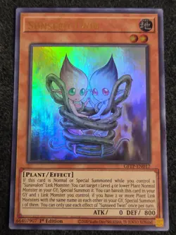1x (NM) Sunseed Twin - GFTP-EN017 - Ultra Rare - 1st Edition YuGiOh - Image 1