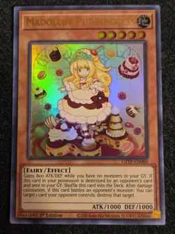 Yugioh Madolche Puddingcess GFTP-EN080 Ultra Rare 1st Ed NM - Image 1