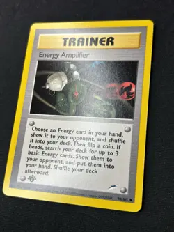 Energy Amplifier 1st Edition 98/105 - Neo Destiny WOTC Trainer Pokemon Card - LP - Image 2