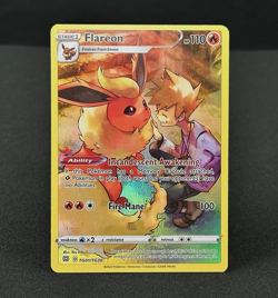 Pokemon TCG Card Flareon TG01 Ultra Rare Brilliant Stars Trainer Gallery - E-3 - Image 1