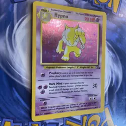 Hypno Pokemon Trading Card Game Base Set 2 #15/130 Holo Rare - Image 2