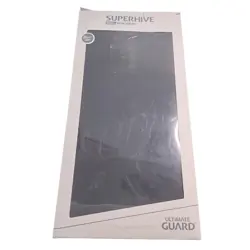 ULTIMATE GUARD SUPERHIVE BLACK MONOCOLOR XENOSKIN 550+ CASE Card Storage Box TCG - Image 1