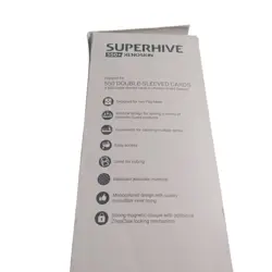 ULTIMATE GUARD SUPERHIVE BLACK MONOCOLOR XENOSKIN 550+ CASE Card Storage Box TCG - Image 3