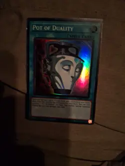 YU-GI-OH! Pot of Duality. RA02-EN057. 1st Edition Super Rare Card. TCG CCG - Image 1