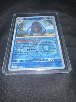 2025 Pokemon TCG Carracosta 023 S&V Black Bolt Reverse Holo Rare Card NM+ - Image 3