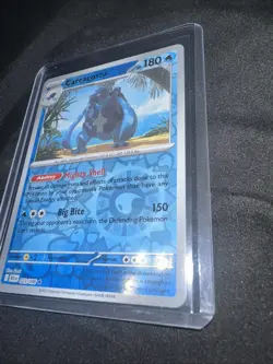 2025 Pokemon TCG Carracosta 023 S&V Black Bolt Reverse Holo Rare Card NM+ - Image 4
