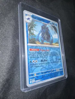 2025 Pokemon TCG Carracosta 023 S&V Black Bolt Reverse Holo Rare Card NM+ - Image 5
