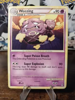 Pokemon - Call of Legends - Weezing 38/95 Rare LP/NM Card - Image 1