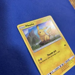 Pokemon Card Holo Pikachu SM183 Black Star Promo Sun & Moon NM - Image 4