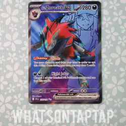 Pokemon Card Ns Zoroark Ex 175/159 Secret Rare Scarlet Violet Journey Together - Image 1
