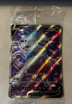 Mewtwo V SWSH229 SWSH: Sword & Shield Sealed Promo Holo Pokemon Card - Image 1