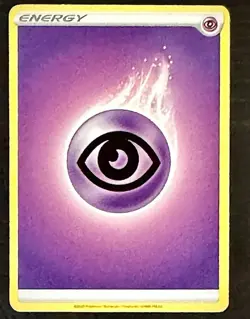 Psychic Energy Pokemon Card 2020 Sword and Shield Era NM/M Pokemon TCG - Image 1
