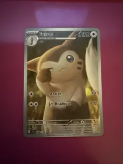 Furret 168/159 Full Art NM/M Journey Together Pokemon Card - Image 1