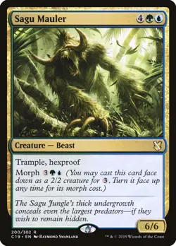 MTG Sagu Mauler [Commander 2019] Near Mint - Image 1