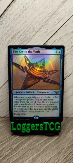 MTG The Key to the Vault FOIL / OTJ 0054 R NM - Image 1