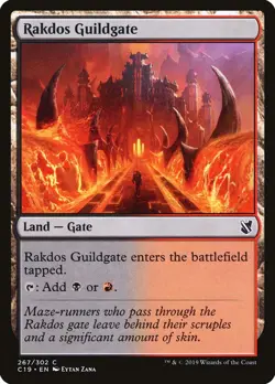 MTG Rakdos Guildgate [Commander 2019] Near Mint - Image 1