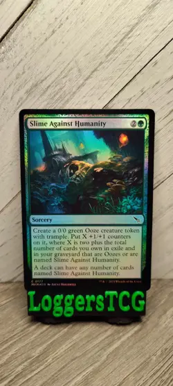 MTG Slime Against Humanity FOIL / MKM 0177 C NM - Image 1