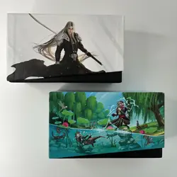 MTG 2x *Empty, Unused* Bundle Boxes For Storage Final Fantasy + Bloom Free Ship - Image 2