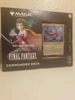 MTG Final Fantasy VI Revival Trance Commander Deck Terra Herald New Sealed - Image 1