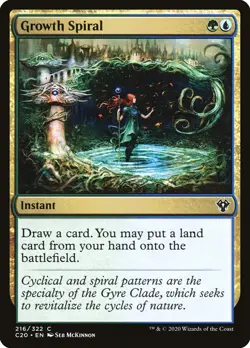 MTG Growth Spiral [Commander 2020] Near Mint - Image 1