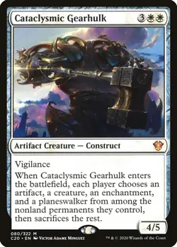MTG Cataclysmic Gearhulk [Commander 2020] Near Mint - Image 1