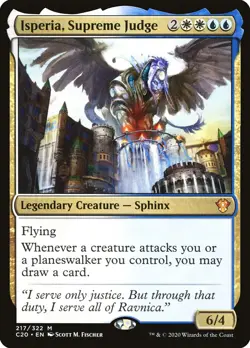 MTG Isperia, Supreme Judge [Commander 2020] Near Mint - Image 1