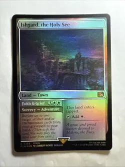 Ishgard, the Holy See 283 Rare FOIL Final Fantasy MTG NM - Image 1
