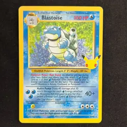 Blastoise 2/102 Celebrations 25th Anniversary Classic Pokemon TCG - NM - Image 1