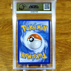 Pokemon Black Star Promo Team Rocket's Wobbuffet 203 AGS Mint+ 9.5 FA Holo 2025 - Image 3