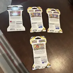 Pokemon Sword & Shield Brilliant Stars Astral Radiancex2 Darkness Ablaze 4 Packs - Image 2