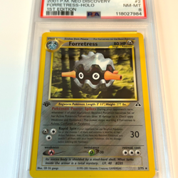 2001 Pokemon "Forretress" Holo 1st Edition Neo Discovery #2 NM-MT PSA 8 - Image 2