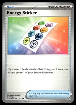 ENERGY STICKER - 159/165 - POKEMON 151 MEW-EN ENGLISH C/U SV - NM - Image 1