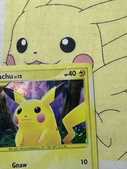 Pikachu 112/111 Rising Rivals Holo Lightly played See Pics Pokemon TCG - Image 4