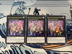 Yugioh Hieratic Sky Dragon Overlord of Heliopolis x3 GFTP-EN004 Near Mint - Image 1