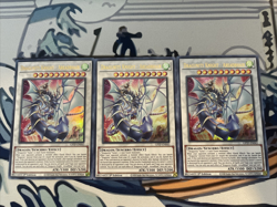 Yugioh Dragunity Knight - Areadbhair x3 Ultra Rare GFTP-EN043 Near Mint - Image 1