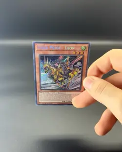 ** GOLD PRIDE - LEON ** 1ST EDITION SECRET RARE PHHY-EN086 MINT/NM YUGIOH! - Image 5