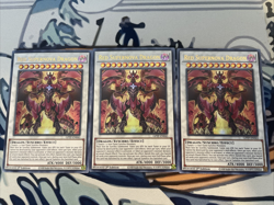 Yugioh Red Supernova Dragon x3 Ultra Rare GFTP-EN045 Near Mint - Image 1