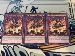 Yugioh The Monarchs Erupt x3 Ultra Rare GFTP-EN121 Near Mint - Image 1