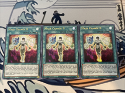 Yugioh Mask Change II x3 Ultra Rare GFTP-EN113 Near Mint - Image 1