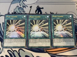 Yugioh Mask Change x3 Ultra Rare GFTP-EN112 Near Mint - Image 1