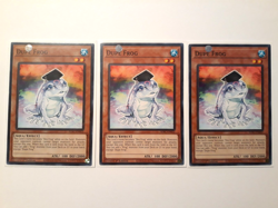 Yugioh | 3x | Dupe Frog | SDFC | 1st Edition | Common | Near Mint (NM) - Image 1