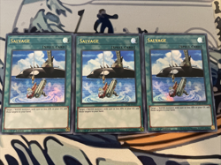 Yugioh Salvage x3 Ultra Rare GFTP-EN107 Near Mint - Image 1