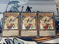 Yugioh Dragunity Arma Gram x3 Ultra Rare GFTP-EN036 Near Mint - Image 1