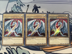 Yugioh Hyozanryu x3 Ultra Rare GFTP-EN071 Near Mint - Image 1