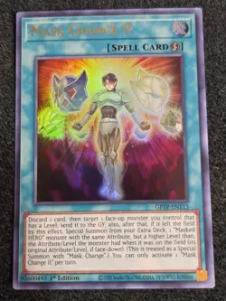 Yugioh Mask Change II GFTP-EN113 Ultra Rare 1st Ed NM - Image 1