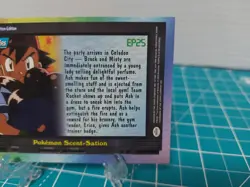 Pokemon Scent-Sation Pokemon TV Animated Series Topps Card 25 Nintendo - Image 4